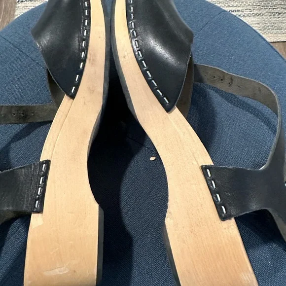 Hasbeens size 38 black. - Picture 5 of 6